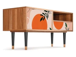 Mueble de TV - 115х59х48 cm - T3 - Artwork, Nogueira^ Móvel De Tv