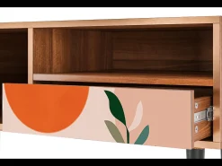 Mueble de TV - 115х59х48 cm - T3 - Artwork, Nogueira^ Móvel De Tv
