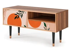 Mueble de TV - 115х59х48 cm - T3 - Artwork, Nogueira^ Móvel De Tv