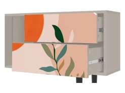 Clearance Mueble de TV - 170х69х48 cm - T1 - Artwork, Areia Bege