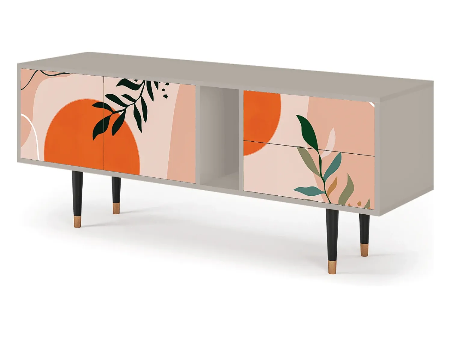 Clearance Mueble de TV - 170х69х48 cm - T1 - Artwork, Areia Bege