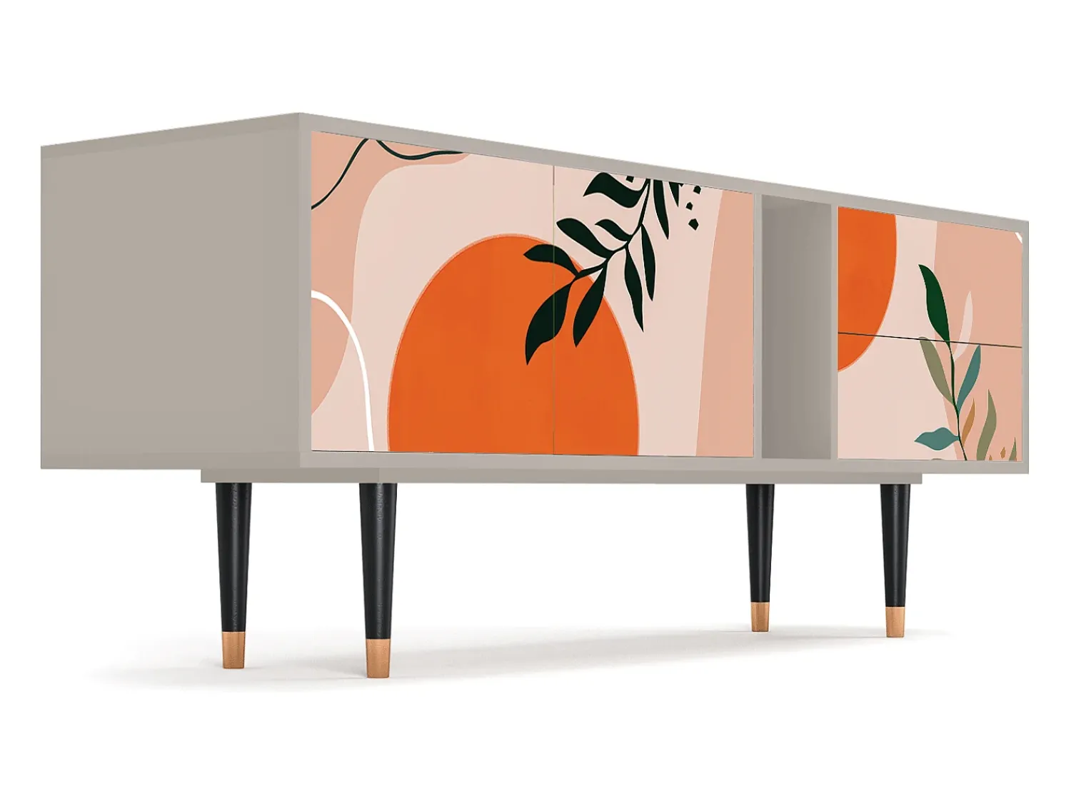 Clearance Mueble de TV - 170х69х48 cm - T1 - Artwork, Areia Bege