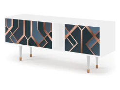 Hot Mueble de TV - 170х69х48 cm - T1 - Ashy 1920', Branco Bege