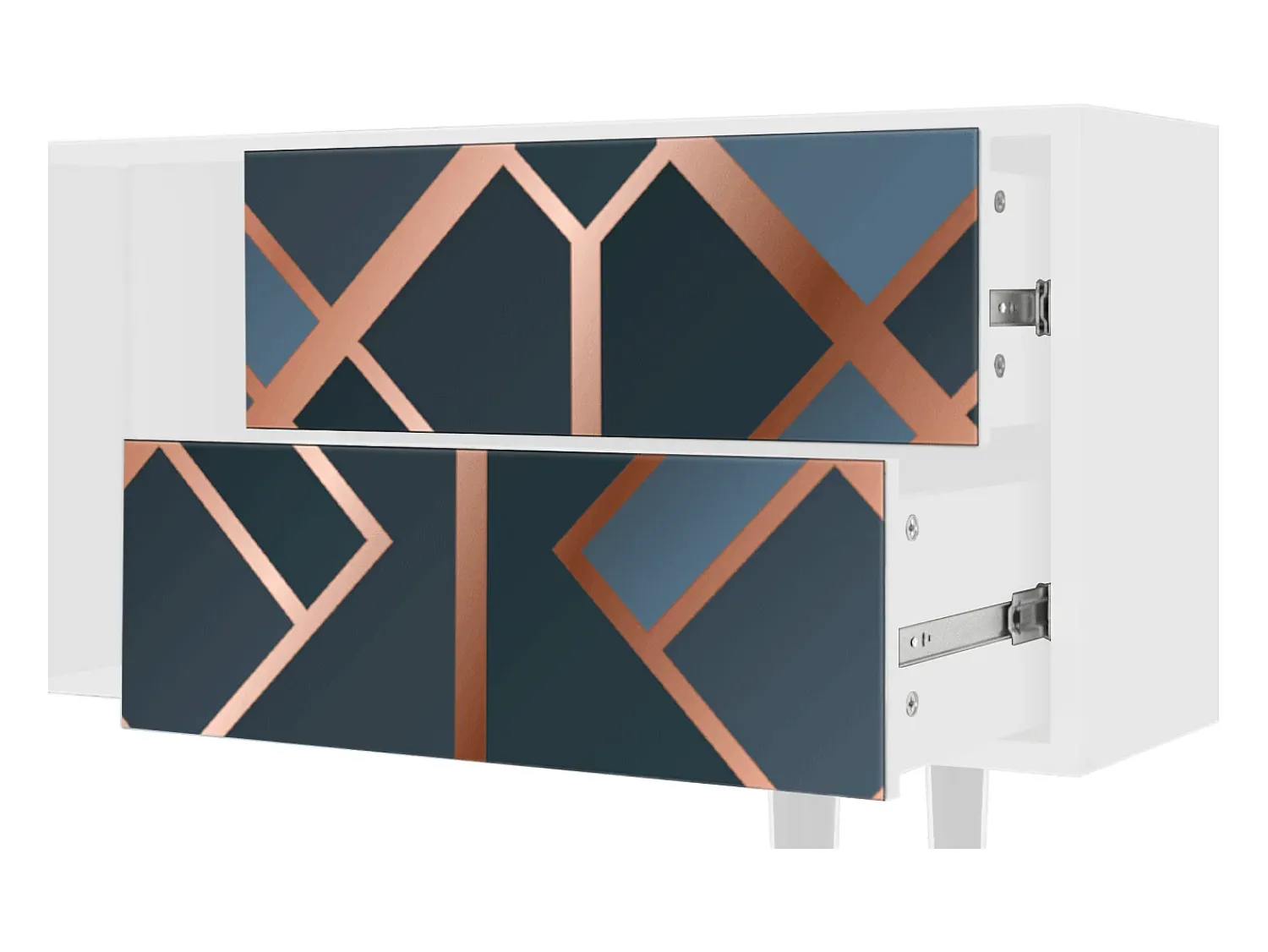 Hot Mueble de TV - 170х69х48 cm - T1 - Ashy 1920', Branco Bege