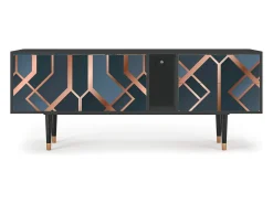 Mueble de TV - 170х69х48 cm - T1 - Ashy 1920', Antracite^ Móvel De Tv