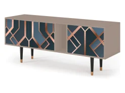 Outlet Mueble de TV - 170х69х48 cm - T1 - Ashy 1920', Latte Bege