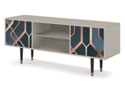 Móvel De Tv* Mueble de TV - 170х69х48 cm - T2 - Ashy 1920', Areia Bege