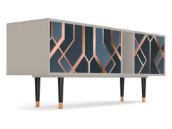 Móvel De Tv* Mueble de TV - 170х69х48 cm - T1 - Ashy 1920', Areia Bege