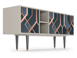 Mueble de TV - 150х69х41 cm - T5 - Ashy 1920', Areia^ Móvel De Tv