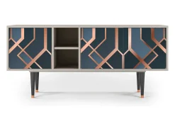 Mueble de TV - 150х69х41 cm - T5 - Ashy 1920', Areia^ Móvel De Tv