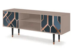 Outlet Mueble de TV - 170х69х48 cm - T2 - Ashy 1920', Latte Bege