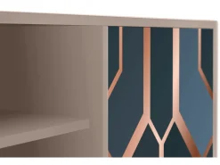 Outlet Mueble de TV - 170х69х48 cm - T2 - Ashy 1920', Latte Bege