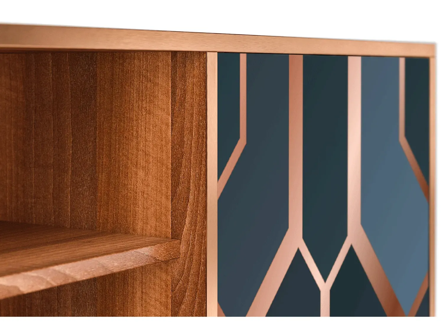 Best Mueble de TV - 170х69х48 cm - T2 - Ashy 1920', Nogueira Castanho