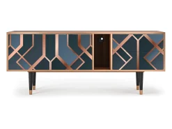 Móvel De Tv* Mueble de TV - 170х69х48 cm - T1 - Ashy 1920', Nogueira Castanho