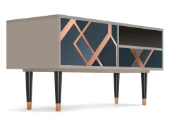 Móvel De Tv| Mueble de TV - 115х59х48 cm - T3 - Ashy 1920', Areia Bege