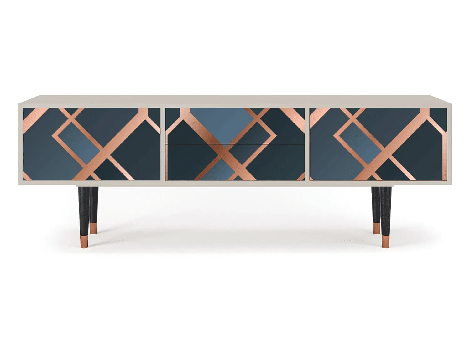 Mueble de TV - 170х59х48 cm - T4 - Ashy 1920', Areia^ Móvel De Tv