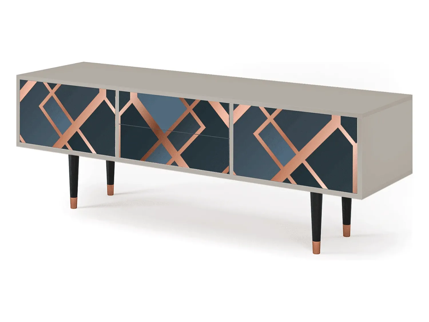 Mueble de TV - 170х59х48 cm - T4 - Ashy 1920', Areia^ Móvel De Tv