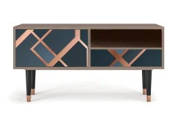 Móvel De Tv* Mueble de TV - 115х59х48 cm - T3 - Ashy 1920', Latte Bege