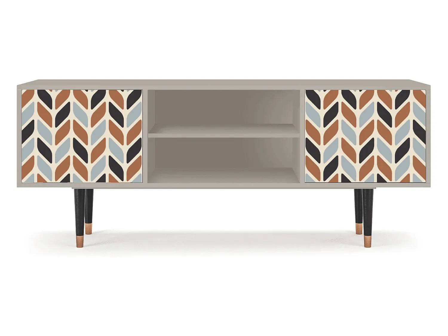 Móvel De Tv* Mueble de TV - 170х69х48 cm - T2 - Beige Laure, Areia Bege