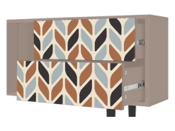 Móvel De Tv| Mueble de TV - 170х69х48 cm - T1 - Beige Laure, Latte Bege