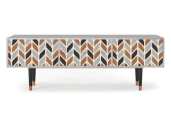 Mueble de TV - 170х59х48 cm - T4 - Beige Laure, Cinza^ Móvel De Tv