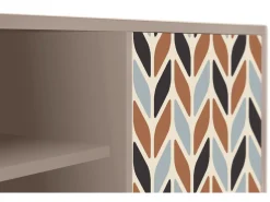 Mueble de TV - 170х69х48 cm - T2 - Beige Laure, Latte^ Móvel De Tv