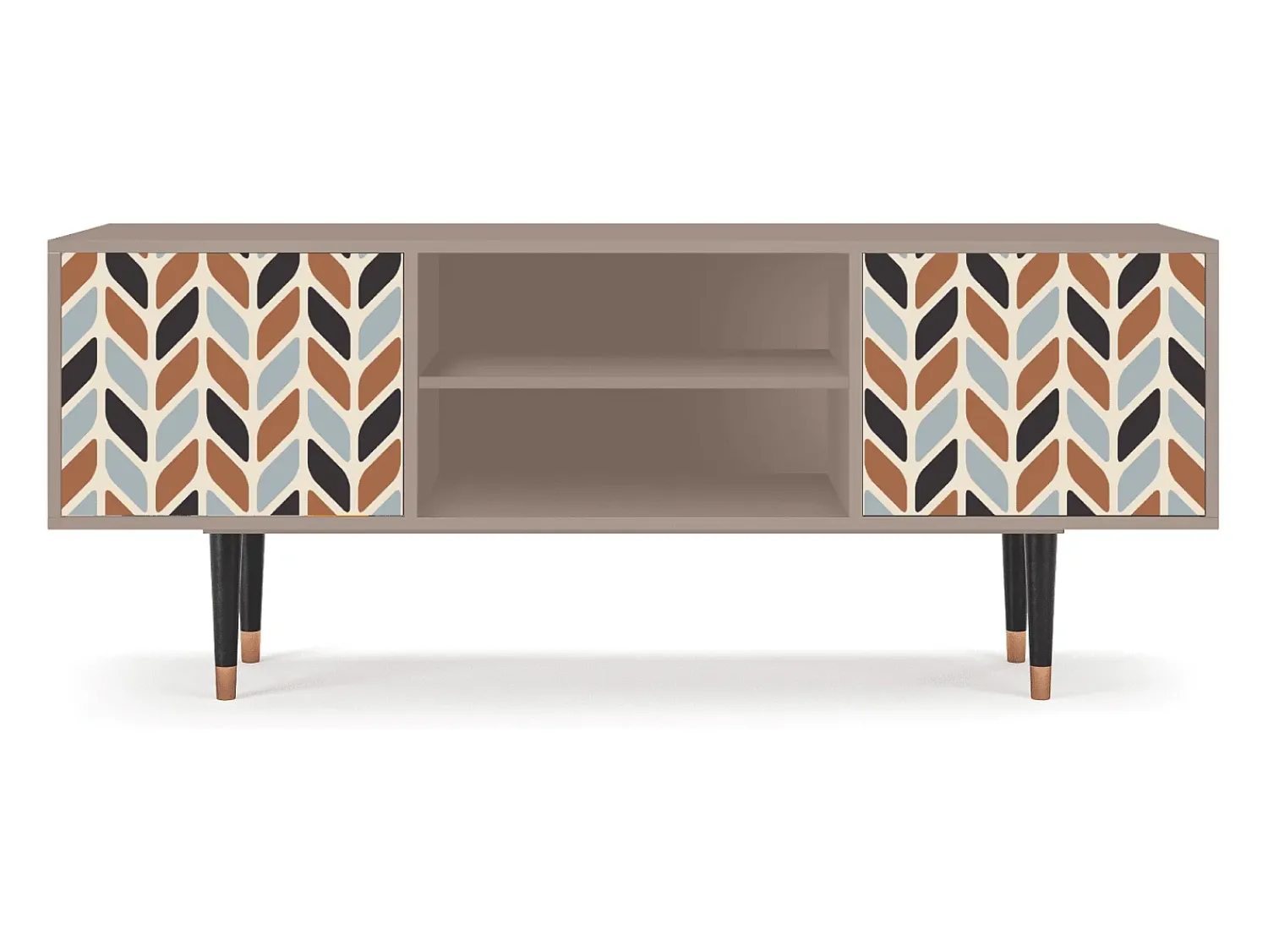 Mueble de TV - 170х69х48 cm - T2 - Beige Laure, Latte^ Móvel De Tv