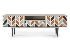Móvel De Tv| Mueble de TV - 170х59х41 cm - T6 - Beige Laure, Areia Bege