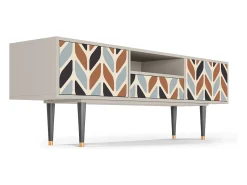 Móvel De Tv| Mueble de TV - 170х59х41 cm - T6 - Beige Laure, Areia Bege
