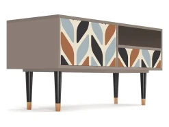 Móvel De Tv* Mueble de TV - 115х59х48 cm - T3 - Beige Laure, Latte Bege