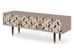 Móvel De Tv| Mueble de TV - 170х59х48 cm - T4 - Beige Laure, Latte Bege