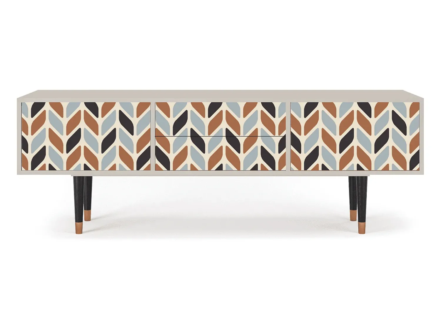 Mueble de TV - 170х59х48 cm - T4 - Beige Laure, Areia^ Móvel De Tv