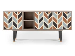 Móvel De Tv* Mueble de TV - 150х69х41 cm - T5 - Beige Laure, Latte Bege