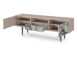 Mueble de TV - 170х59х41 cm - T6 - Big Fish Eat Little, Latte^ Móvel De Tv