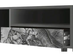 Mueble de TV - 115х59х48 cm - T3 - Big Fish Eat Little, Antracite^ Móvel De Tv
