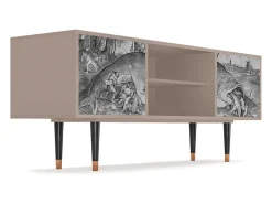 Mueble de TV - 170х69х48 cm - T2 - Big Fish Eat Little, Latte^ Móvel De Tv