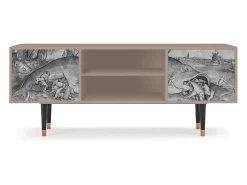 Mueble de TV - 170х69х48 cm - T2 - Big Fish Eat Little, Latte^ Móvel De Tv