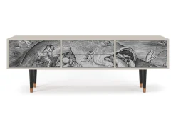 Móvel De Tv* Mueble de TV - 170х59х48 cm - T4 - Big Fish Eat Little, Areia Bege