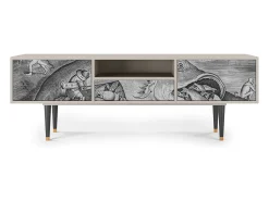 Móvel De Tv* Mueble de TV - 170х59х41 cm - T6 - Big Fish Eat Little, Areia Bege