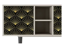 Mueble de TV - 150х69х41 cm - T5 - Bird of Juno, Areia^ Móvel De Tv