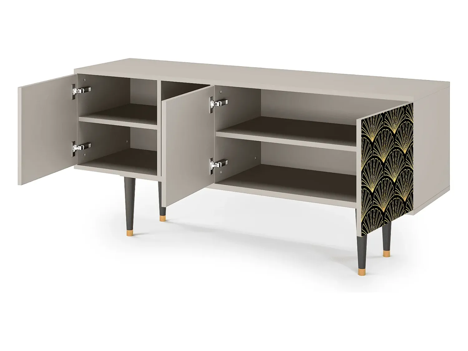 Mueble de TV - 150х69х41 cm - T5 - Bird of Juno, Areia^ Móvel De Tv