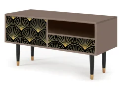Móvel De Tv* Mueble de TV - 115х59х48 cm - T3 - Bird of Juno, Latte Bege