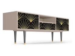 Móvel De Tv| Mueble de TV - 170х59х41 cm - T6 - Bird of Juno, Latte Bege