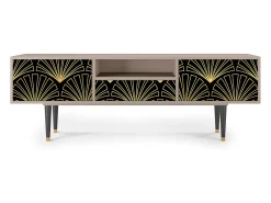 Móvel De Tv| Mueble de TV - 170х59х41 cm - T6 - Bird of Juno, Latte Bege