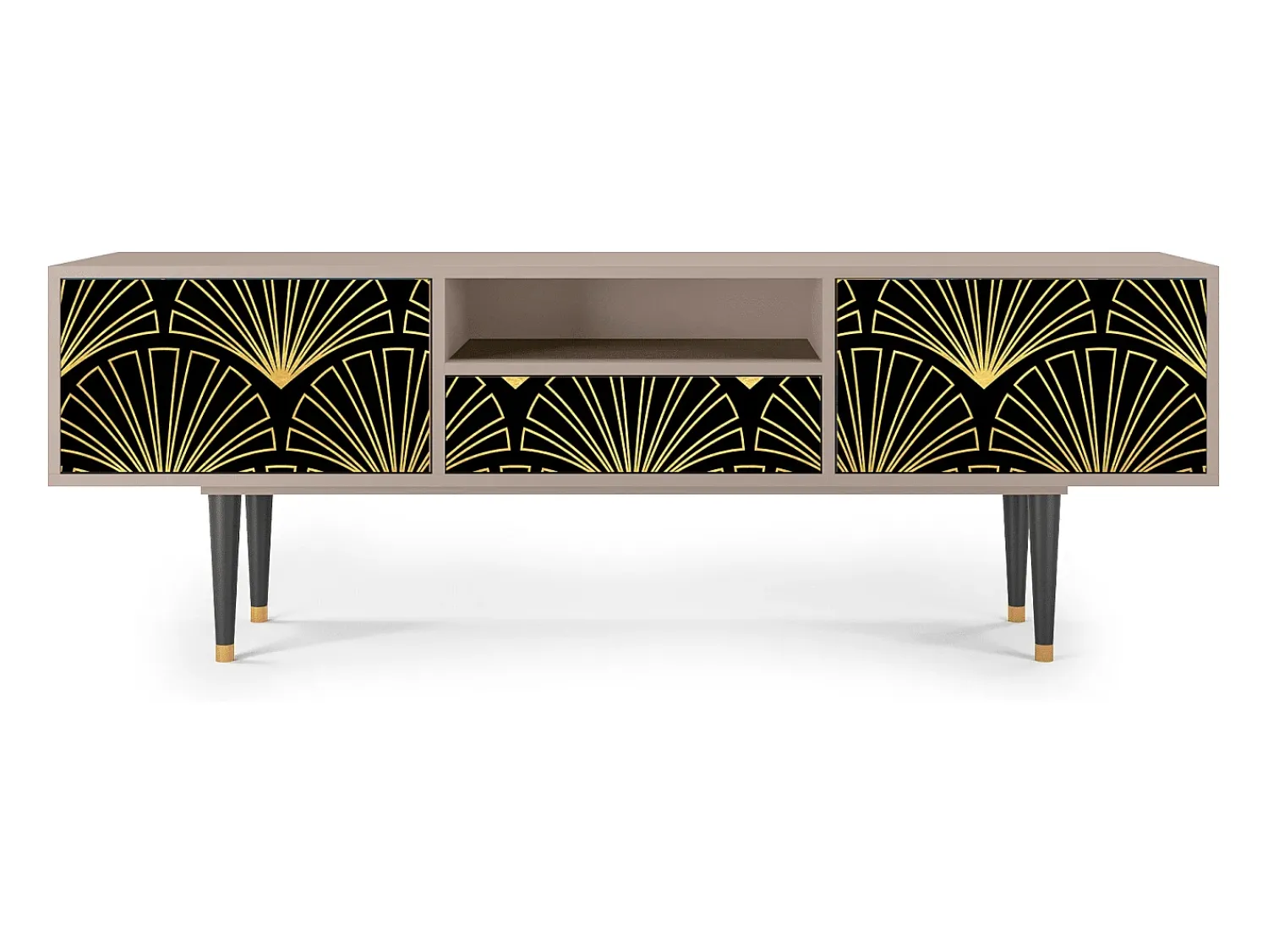 Móvel De Tv| Mueble de TV - 170х59х41 cm - T6 - Bird of Juno, Latte Bege