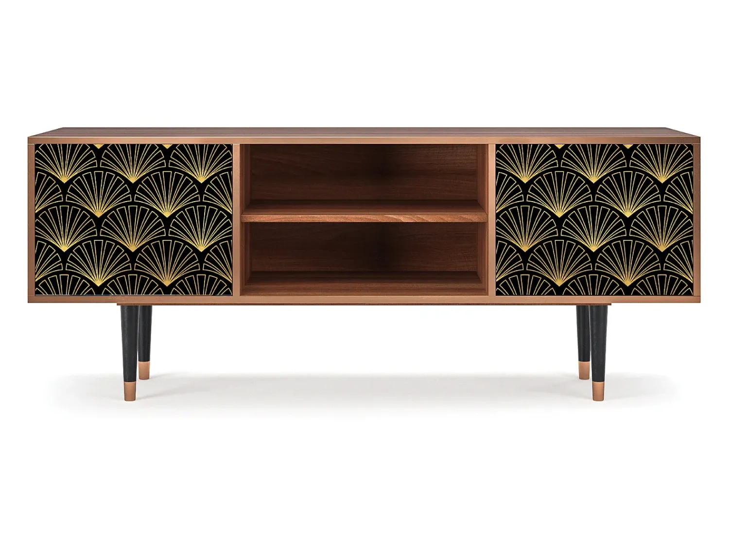 Móvel De Tv* Mueble de TV - 170х69х48 cm - T2 - Bird of Juno, Nogueira Castanho