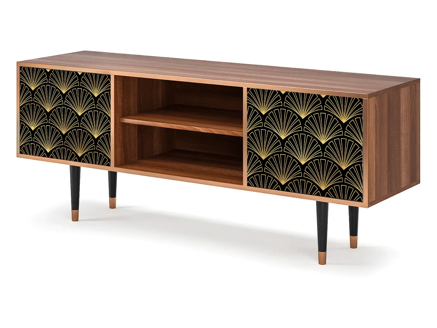 Móvel De Tv* Mueble de TV - 170х69х48 cm - T2 - Bird of Juno, Nogueira Castanho