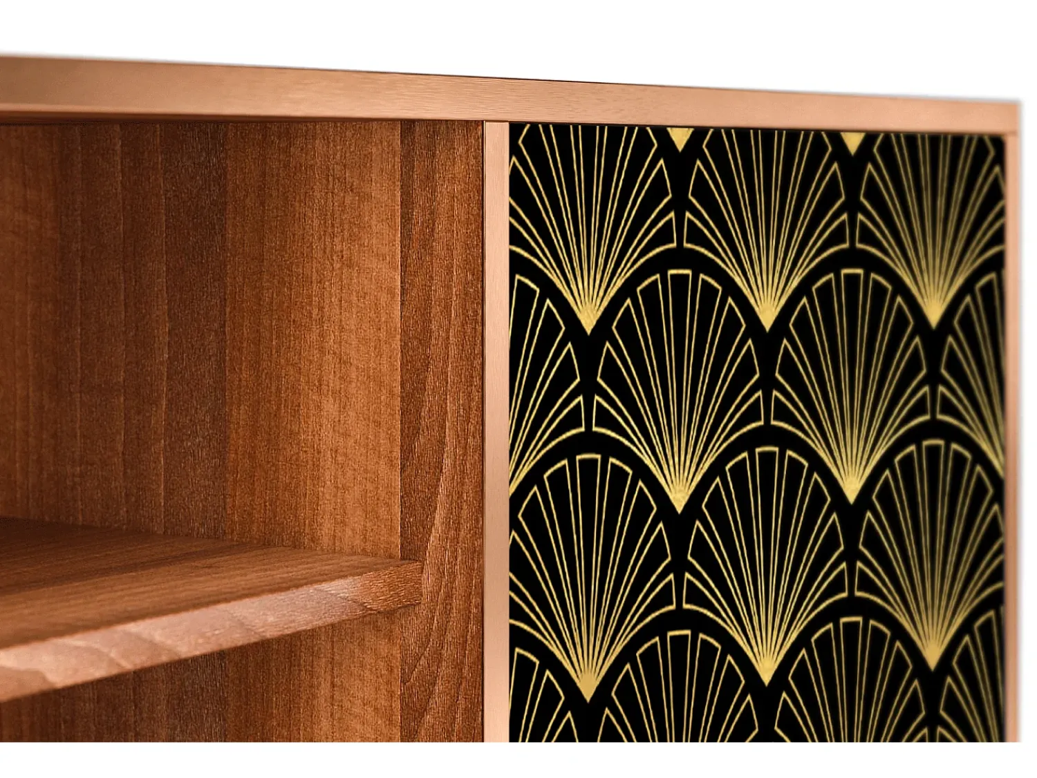 Móvel De Tv* Mueble de TV - 170х69х48 cm - T2 - Bird of Juno, Nogueira Castanho