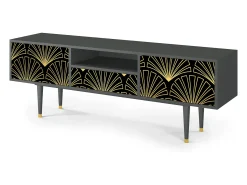 Mueble de TV - 170х59х41 cm - T6 - Bird of Juno, Antracite^ Móvel De Tv