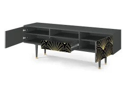 Mueble de TV - 170х59х41 cm - T6 - Bird of Juno, Antracite^ Móvel De Tv